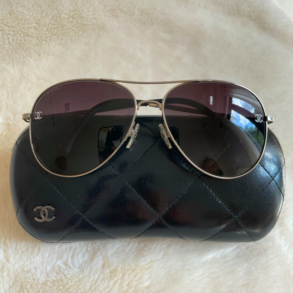 Chanel Aviator Sunglasses